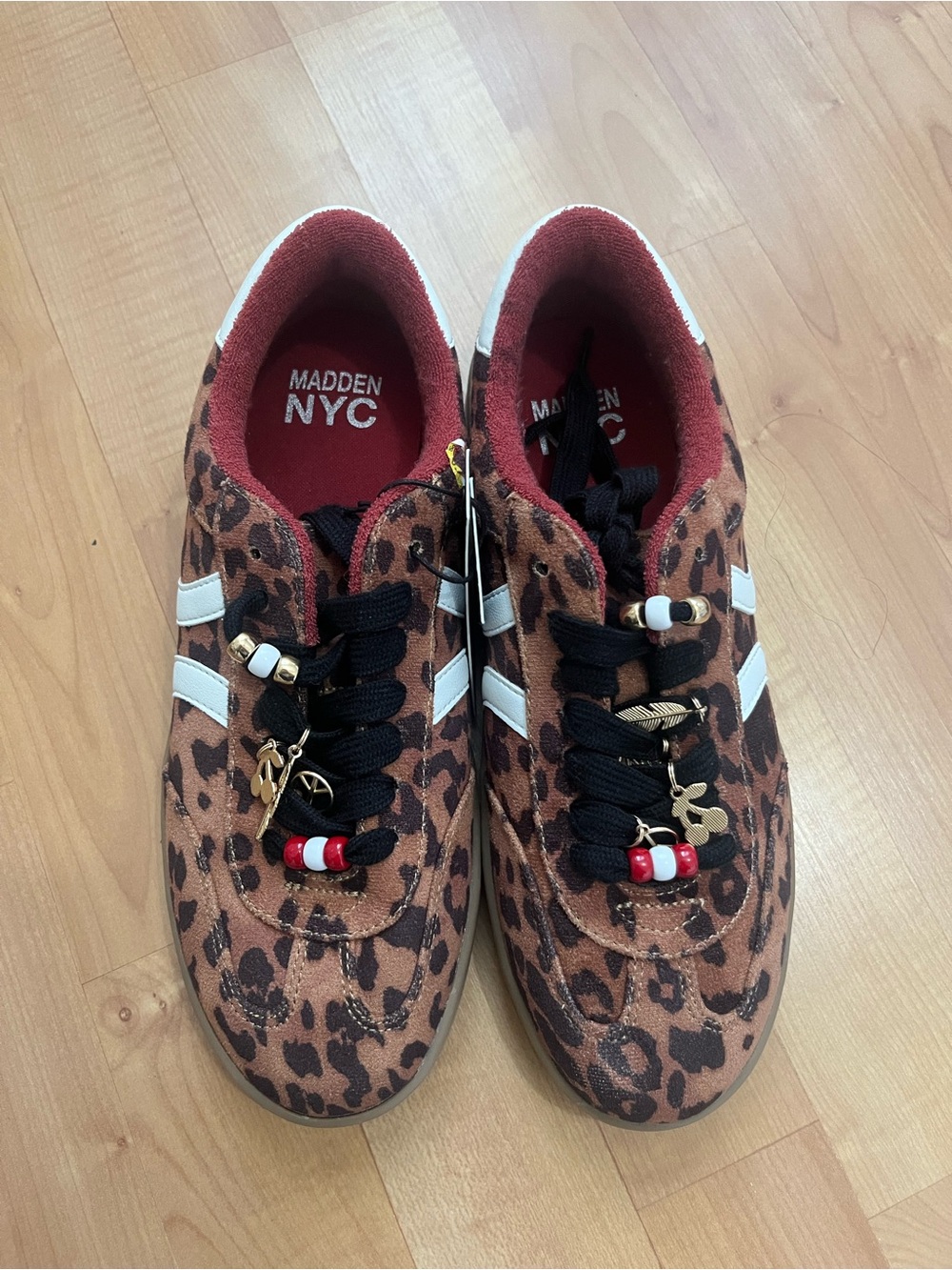 Madden NYC Leopard Sneakers NWT